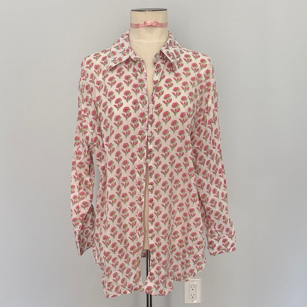Rahi Floral Button-Up Shirt